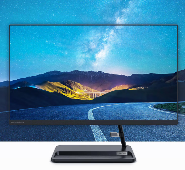 联想/LENOVO  AIO520-24 台式计算机 联想23.8寸 台式机一体机 AIO520-24 